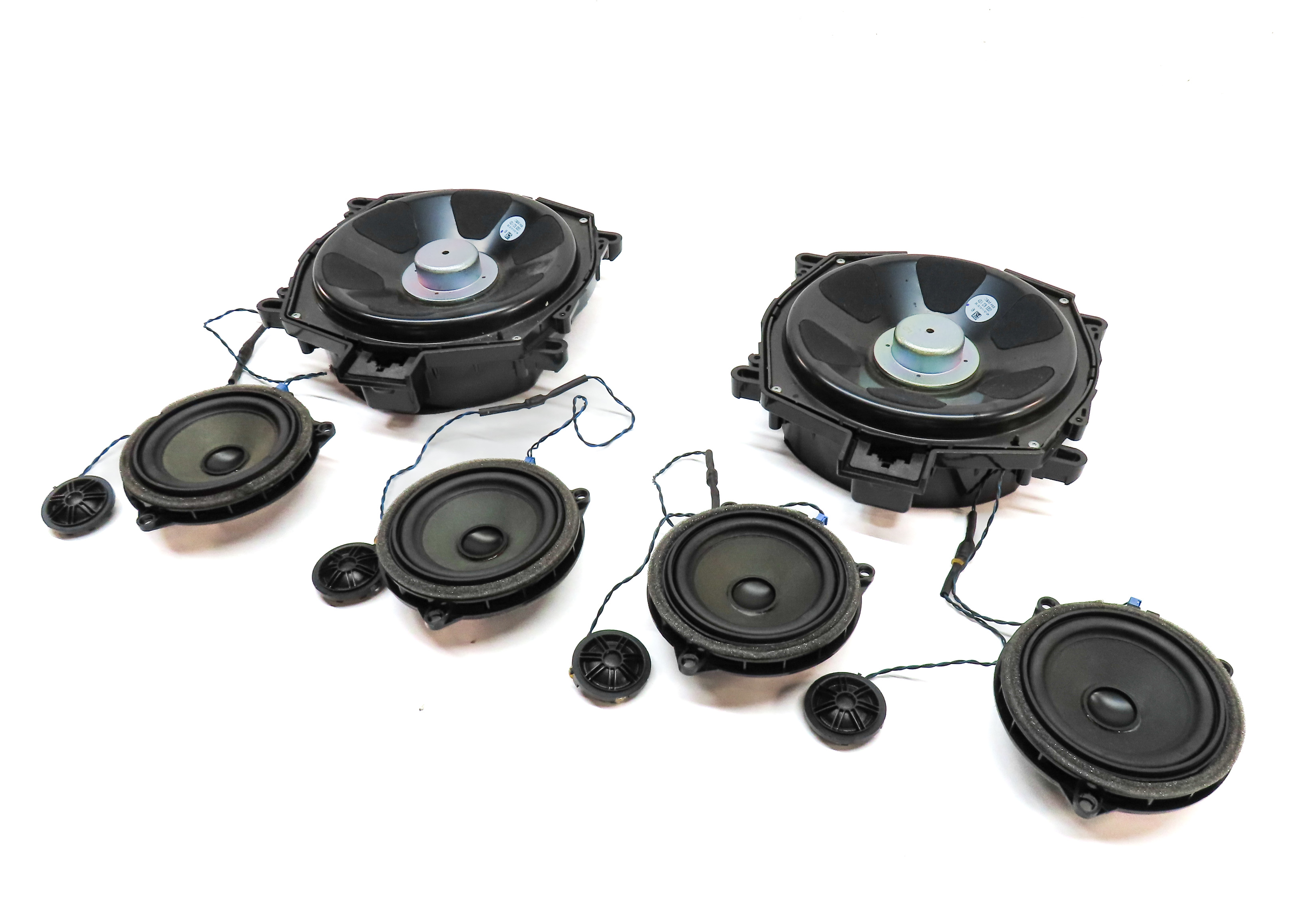2014 BMW X3 (F25) RADIO STEREO AUDIO SOUND SYSTEM SPEAKER SET/10 — exact item pictured